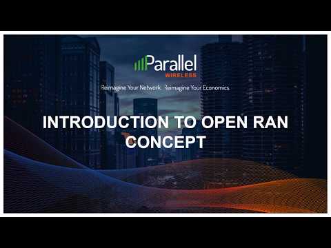 An Introduction to the Open RAN Concept